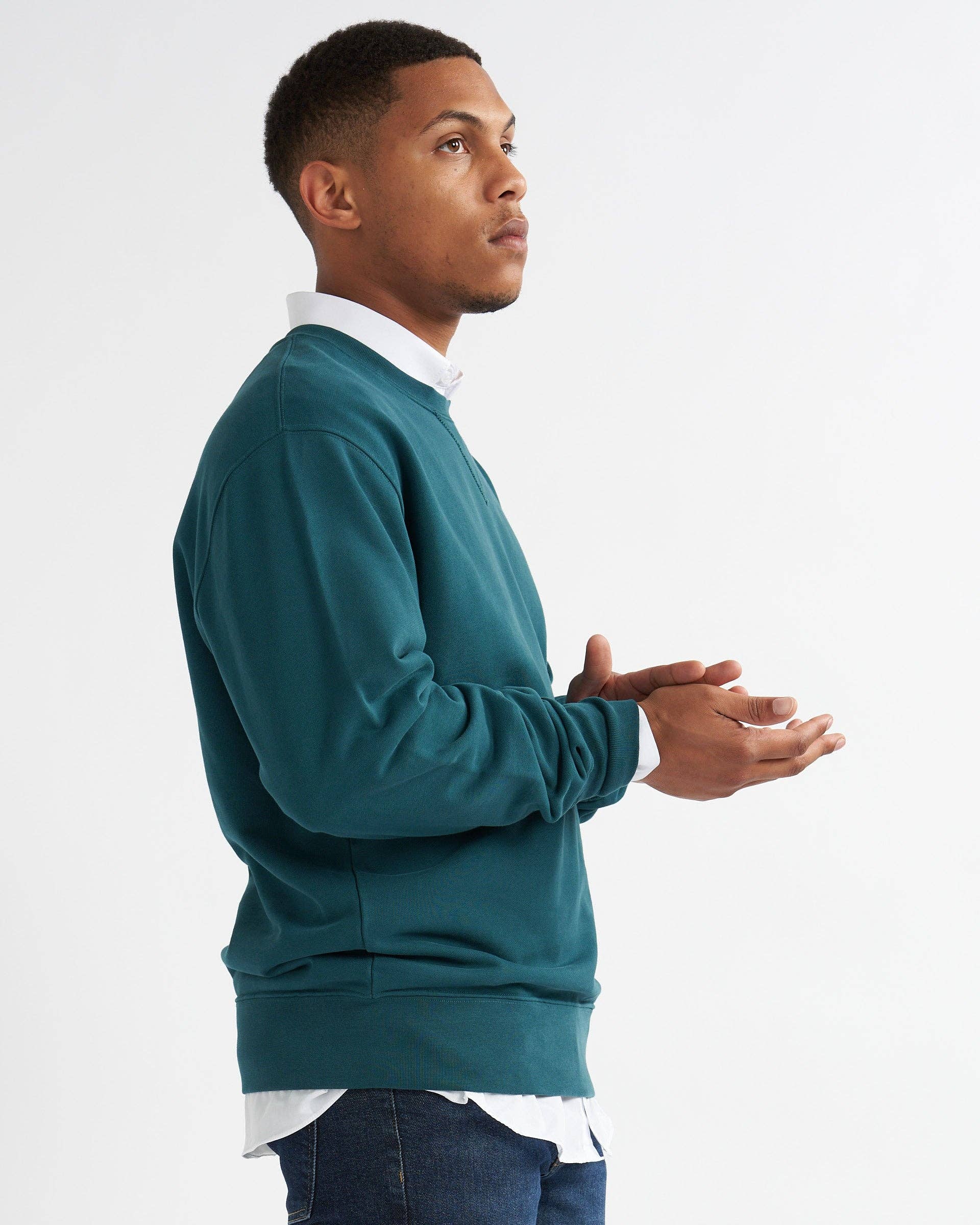 Alse Studio – wholesale Sweatshirt – Unisex – Unisex Basic Crew Neck Sweat9