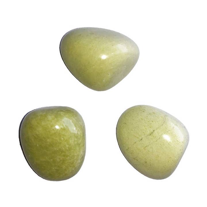 Serpentine Rolled Stone for wholesale by France Mineraux