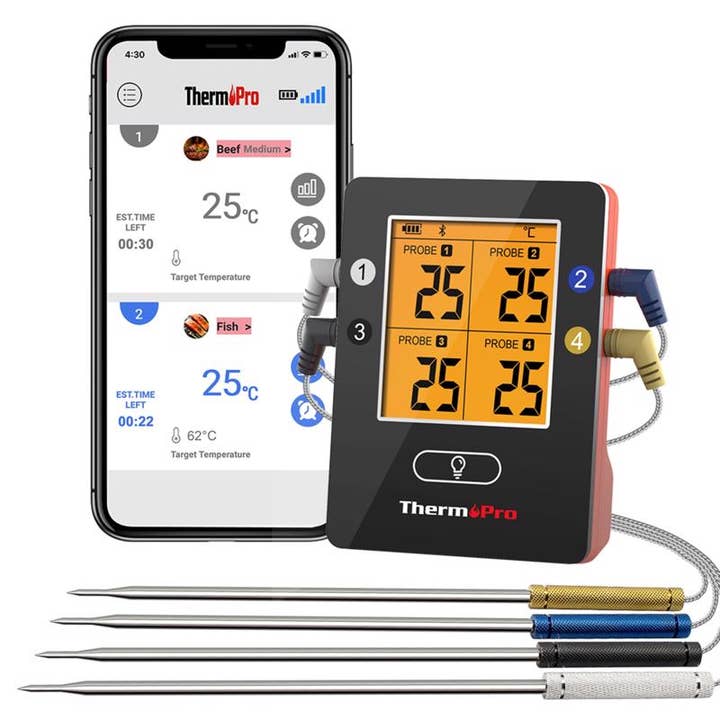 ThermoPro TP25W Bluetooth Grill/Meat Thermometer for wholesale by Everyday Supply Co