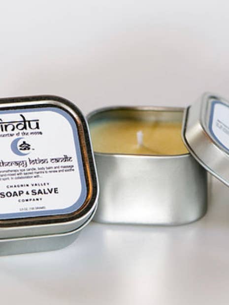 3.5 Oz. Body butter candle for wholesale by Indu Aromatherapy LLC