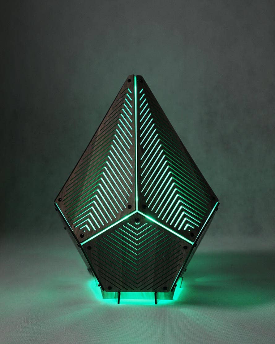 PAPERCRAFT WORLD - Wholesale DIY Craft Kit - SINAR Linez 3D Papercraft Table Lamp29