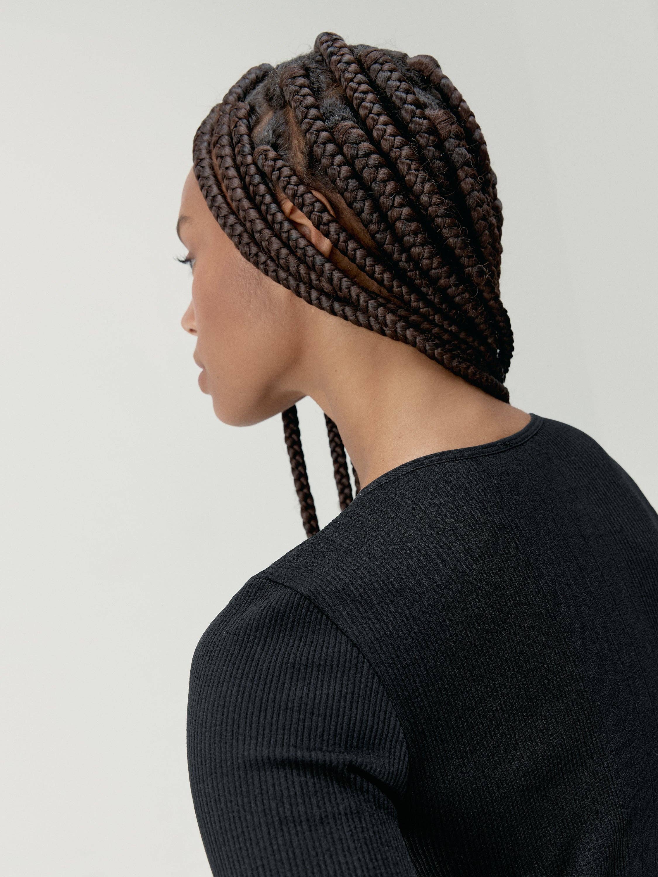 Born Living Yoga - Wholesale T-Shirt - Women's - Veda Black Shirt2