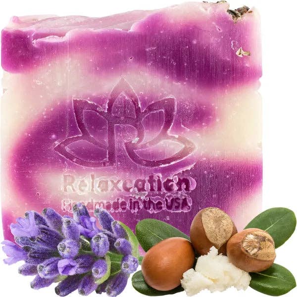 Relaxcation - Wholesale Bar Soap - French LAVENDER SHEA BUTTER All-Natural Soap Bar3
