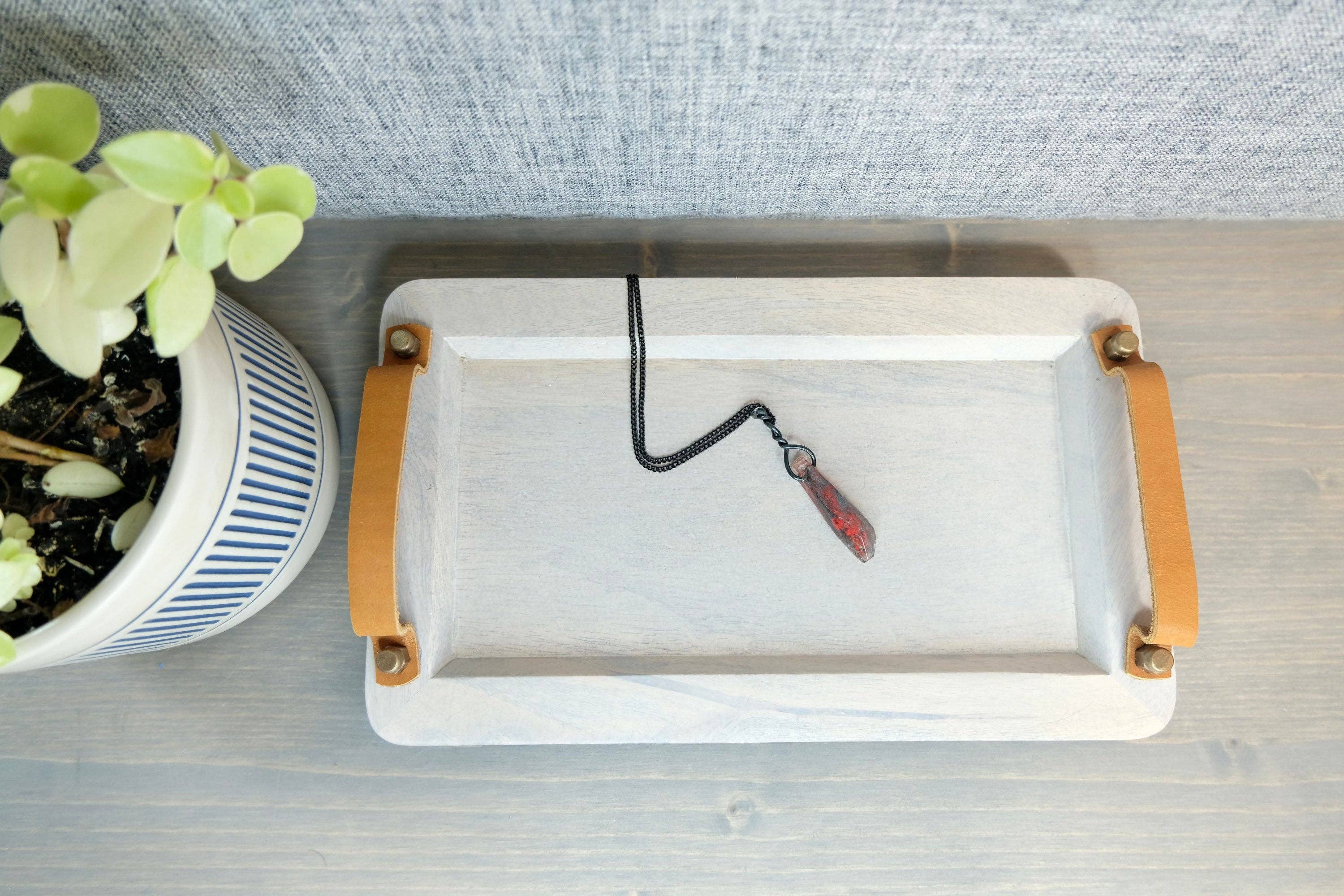 BlueButterflyBazaar - Wholesale Pendant/Charm Necklace - Darth Maul’s Kyber Crystal Small Pendant Necklace Red and Black crystal Star Wars Gift3