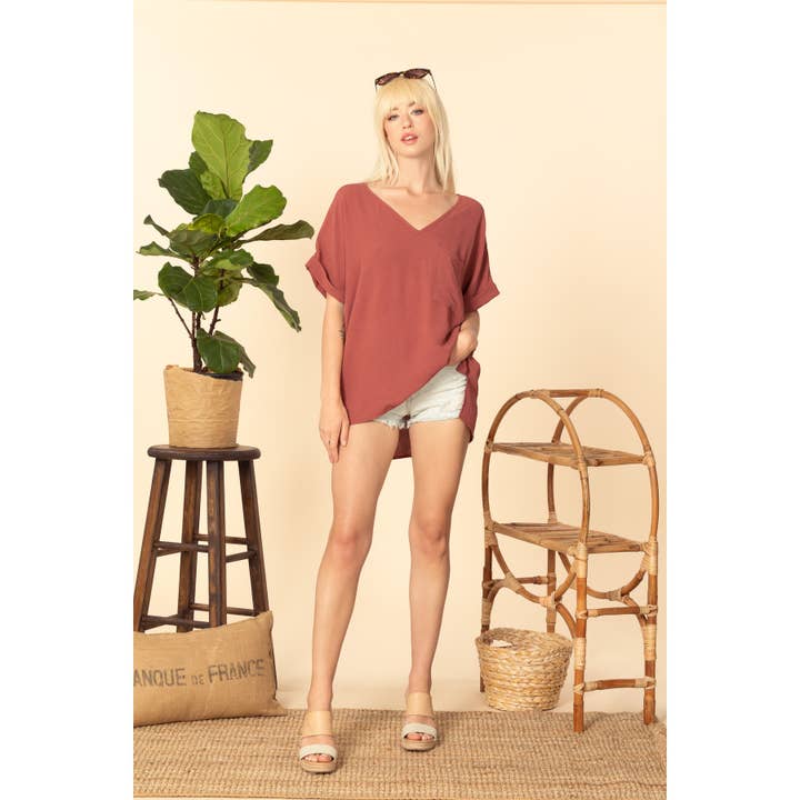 Top spensierato per la vendita all'ingrosso da parte di salt & bit