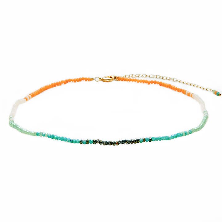 "Live by the Sun, Love by the Moon" Goddess Necklace for wholesale by Lotus and Luna