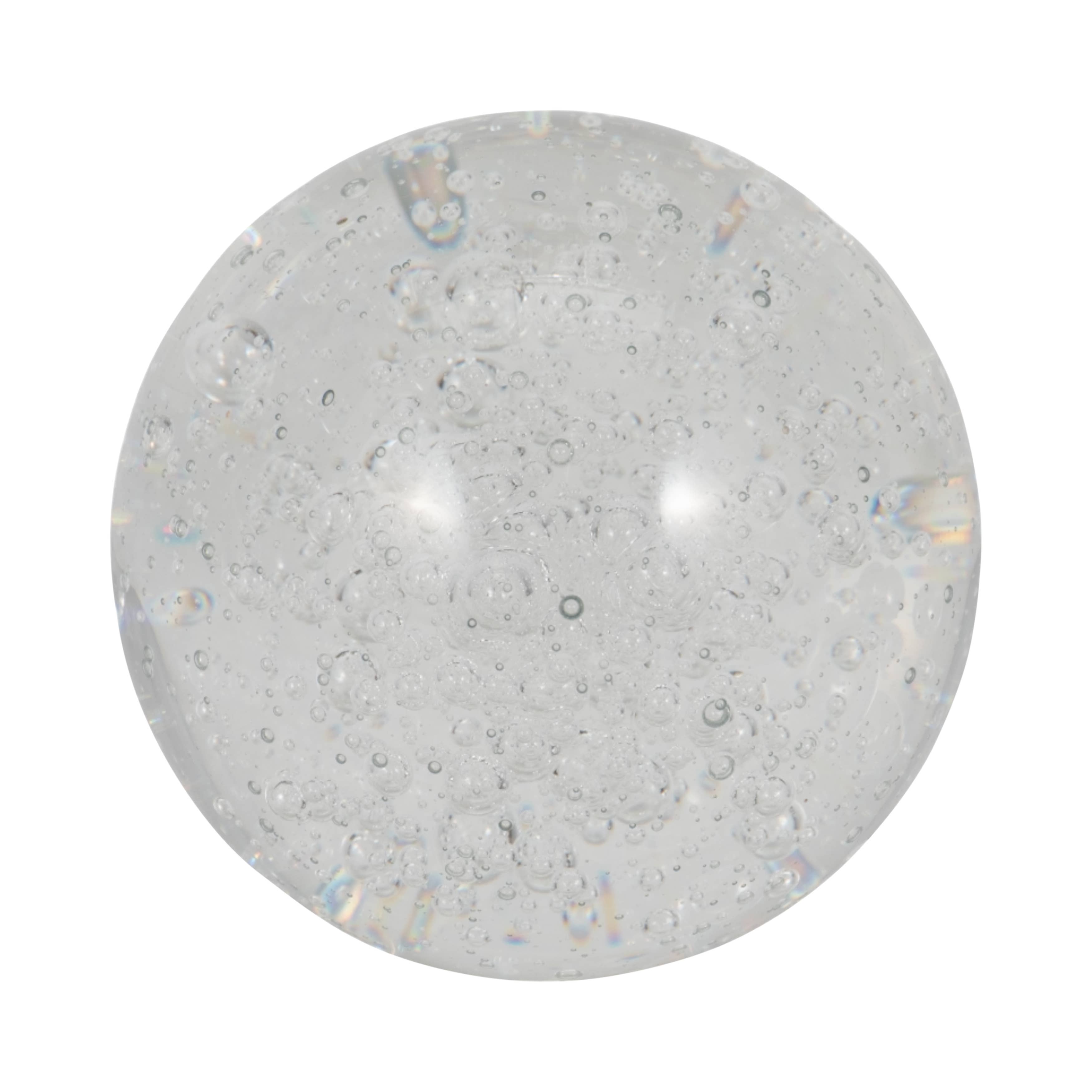 Sagebrook Home - Wholesale Decorative Tabletop Object - Clear 4 in. Glass Crystal Ball Decorative Orb5