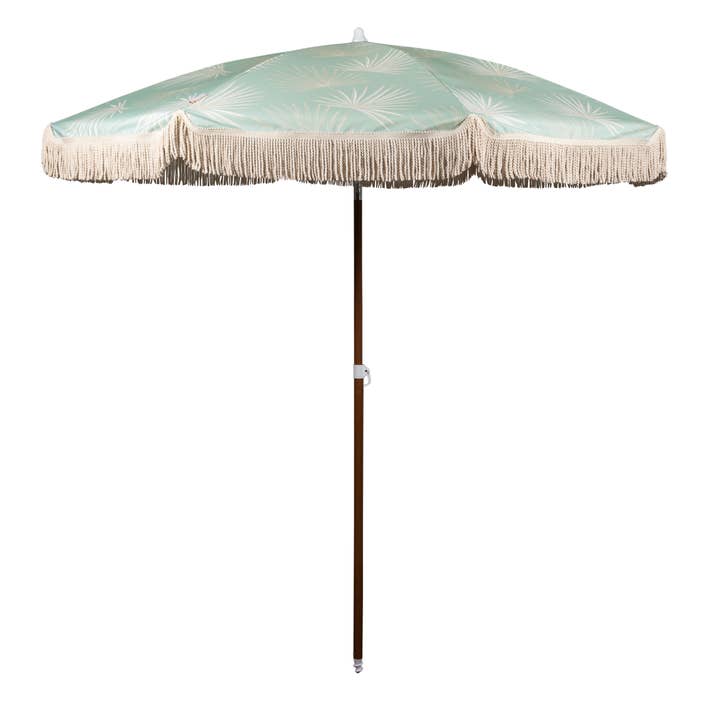 Beach State Summerland Beach Umbrella - Palm Beach for wholesale on Faire