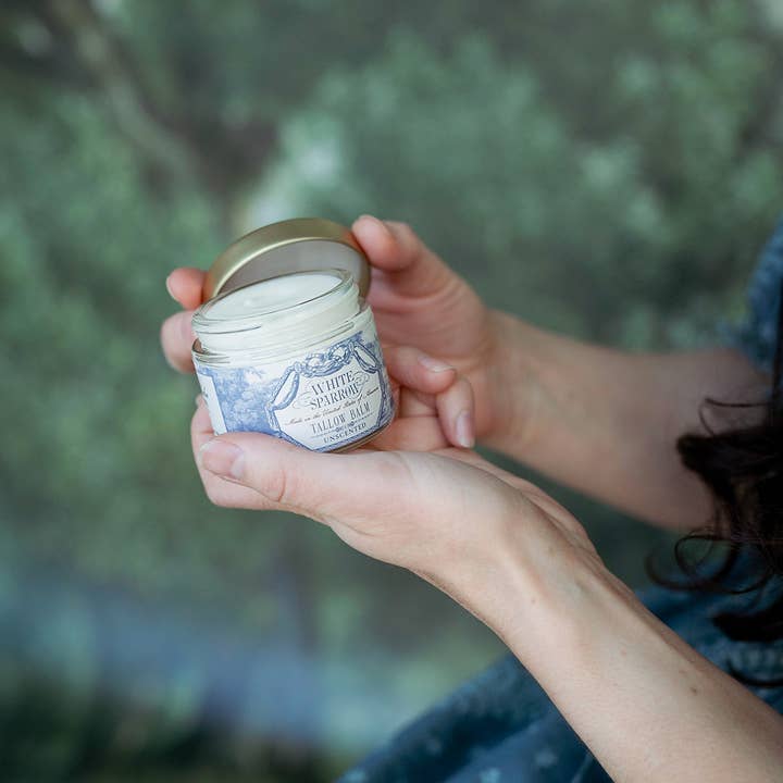 White Sparrow Farmacy - Wholesale Body Balm/Butter - Tallow Balm - Unscented1