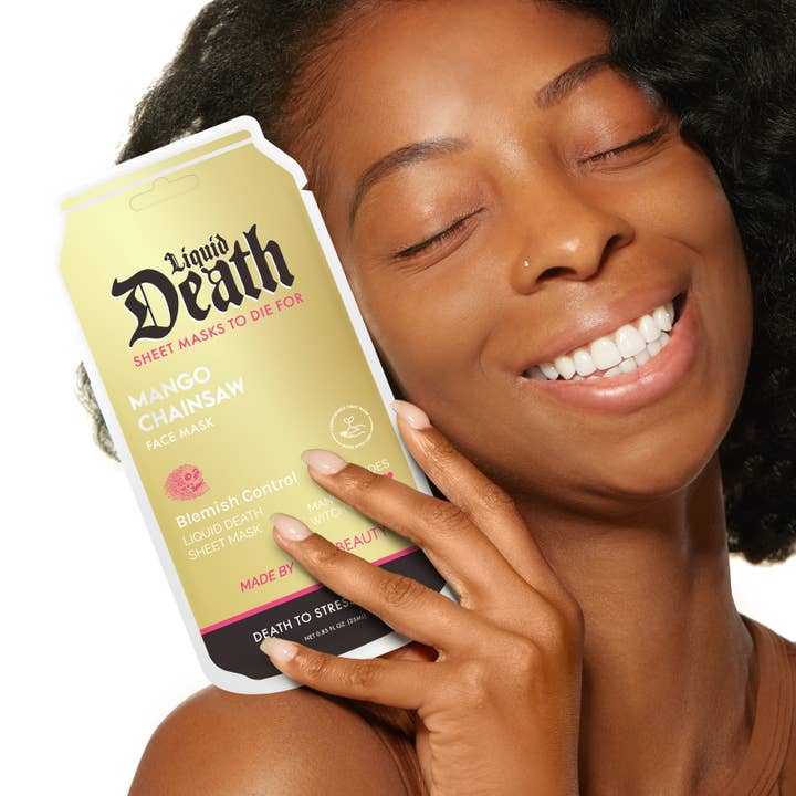 ESW Beauty - Wholesale Skincare Face Mask - Mango Chainsaw Blemish Control Face Individual PDQ (10ct)2
