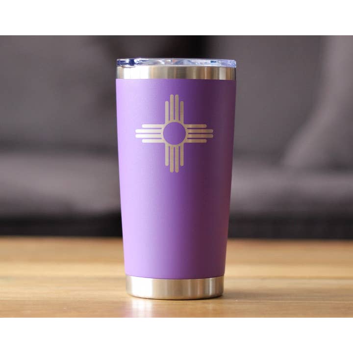 bevvee - Wholesale Insulated Mug/Tumbler - New Mexico Flag Insulated Travel Tumbler New Mexicans Gifts3
