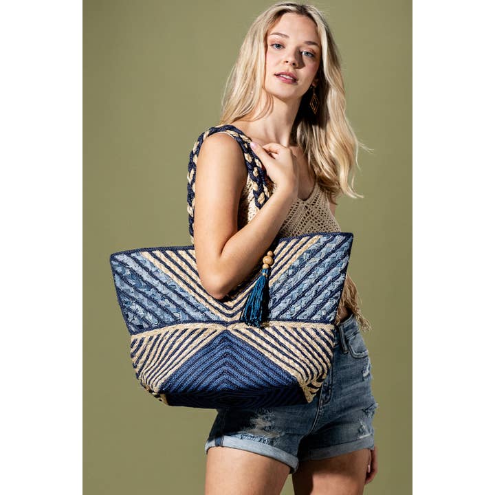 Kobe Jute Shoulder Bag for wholesale on Faire9