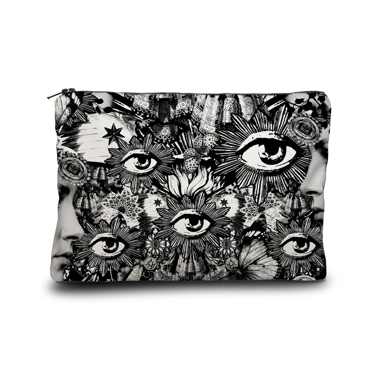 Voglio Bene – Großhandel Geldbörse – Unisex – SCHWARZE SCHMETTERLINGS-GELDBÖRSE1