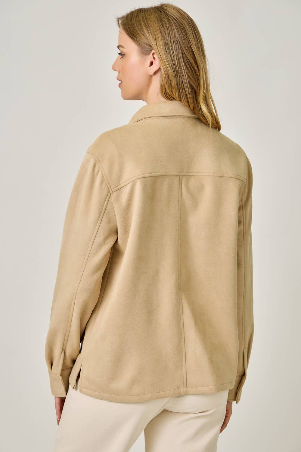 Mystree - Wholesale Shirt Jacket/Shacket - Women's - 61219 Suede Shacket29