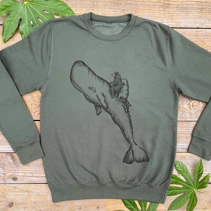 Whale and Bear Jumper for wholesale by Don't Feed The Bears