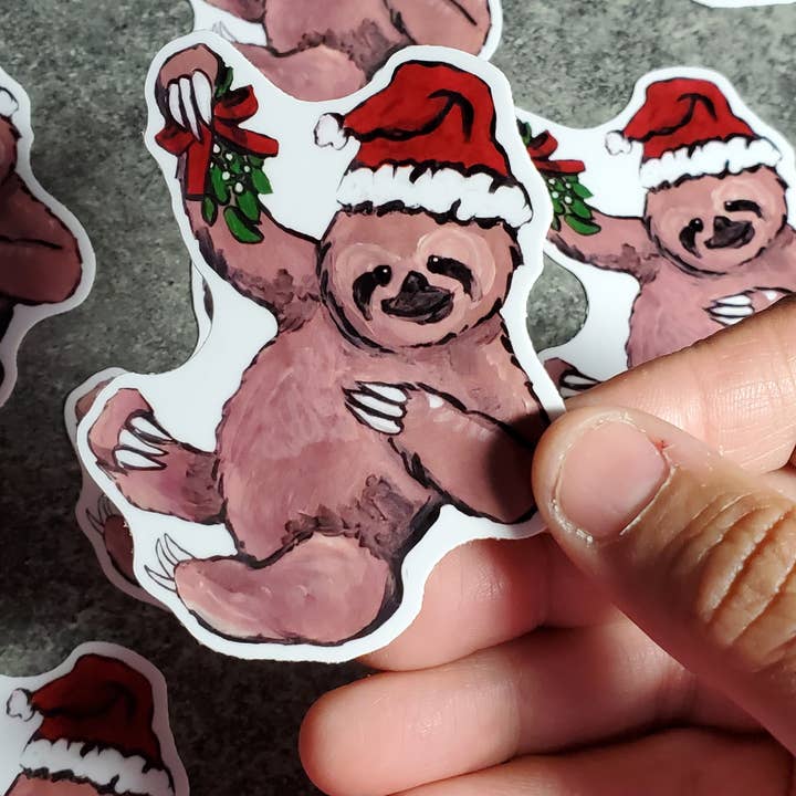 Dragon Art - Wholesale Sticker - Kiss me Sloth Sticker