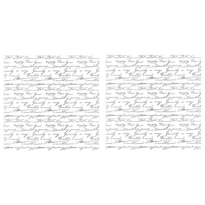 Metallic Silver Foils - My Diary - 2 Sheets for wholesale by Hokus Pokus