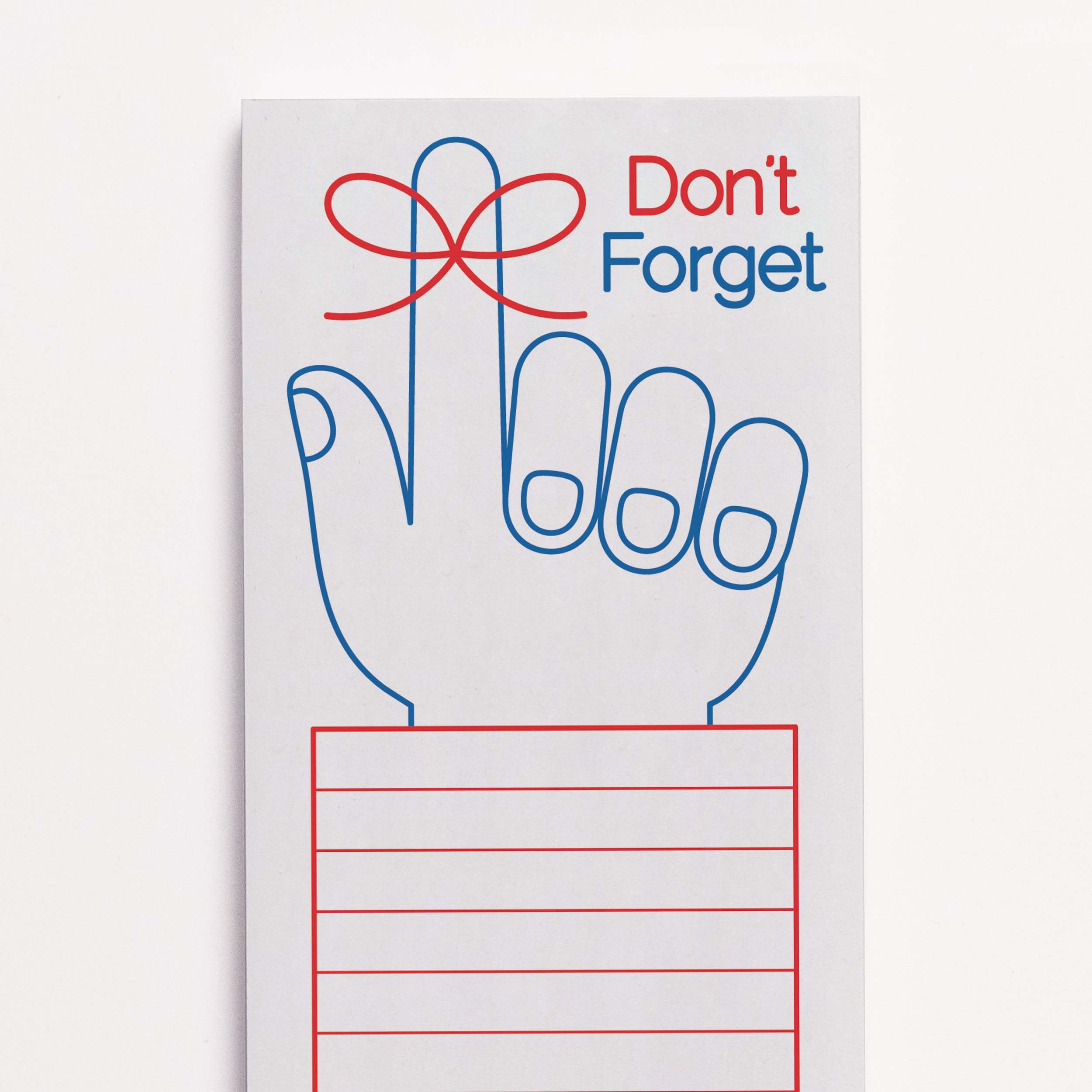 Crispin Finn – wholesale Notepad – Don't Forget Note Pad1