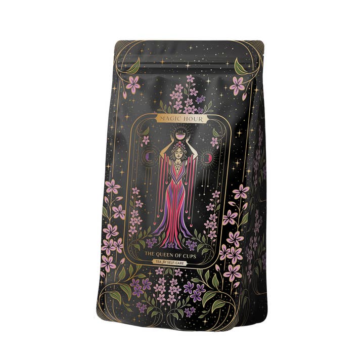 Magic Hour - Wholesale Loose Tea - The Queen of Cups: Hibiscus-Vanilla-Berry Tea for Balance & Heart Health