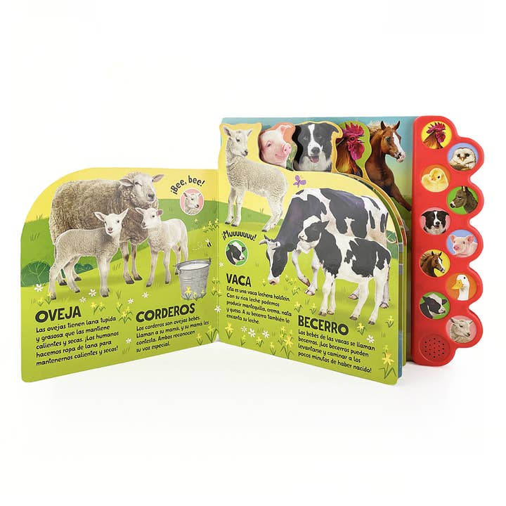 Cottage Door Press - Wholesale Baby & Toddler Book (0-2) - Quack! Moo! Oink! 10-Button Interactive Sound Book1