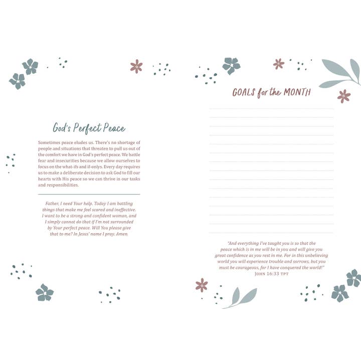 Barbour Publishing, Inc. - Wholesale Planner - 2025 Planner Breathing Room for My Soul