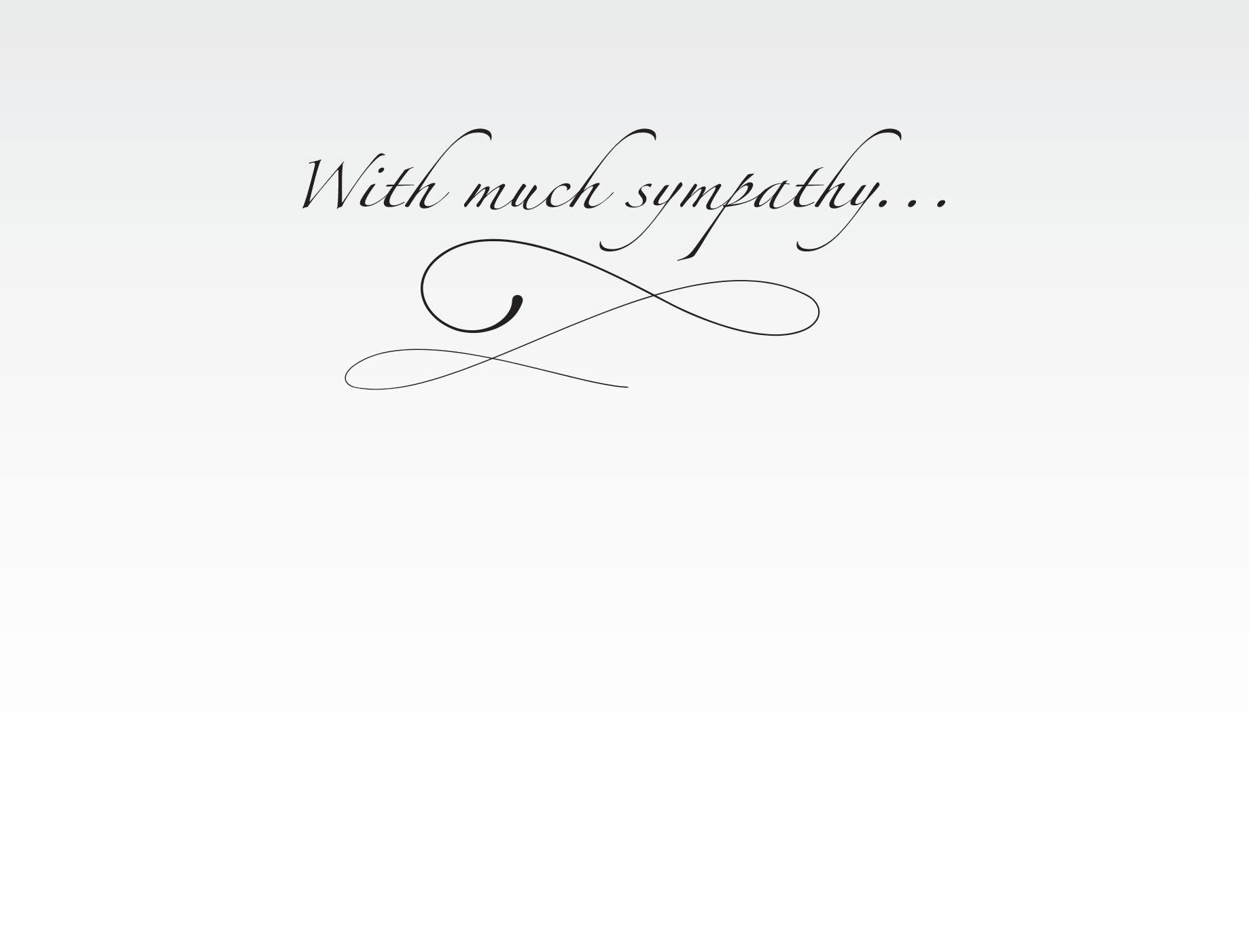 Horse Hollow Press - Wholesale Sympathy Card - Horse Sympathy Greeting Card / Thinking of you 1