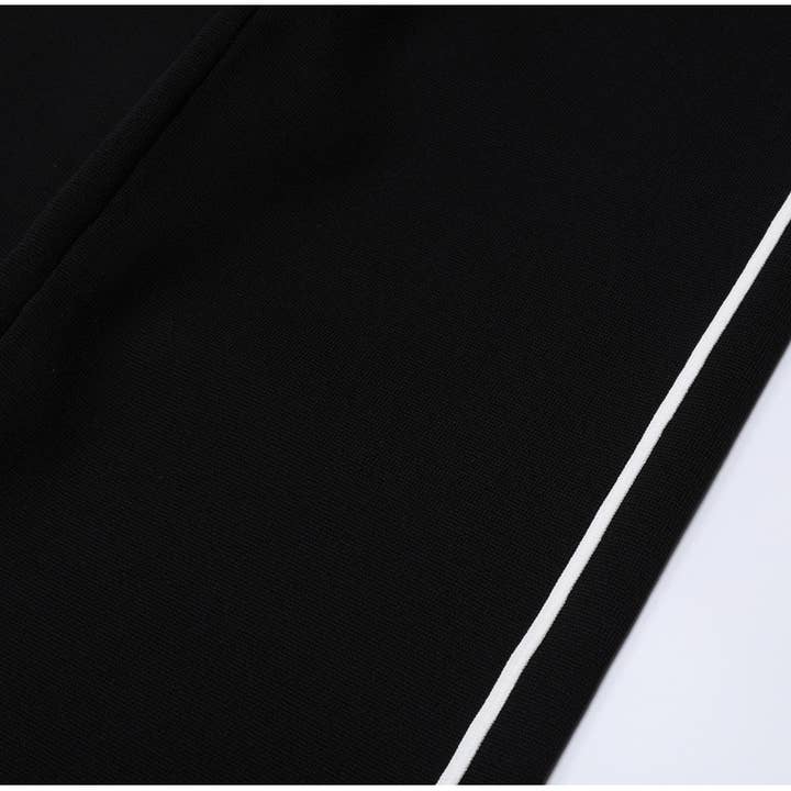 Productseeker – wholesale Top & pants set (NOT Loungewear) – Women's – SET276Y Striped Knit Cardigan Jacket and Casual Pants Set17