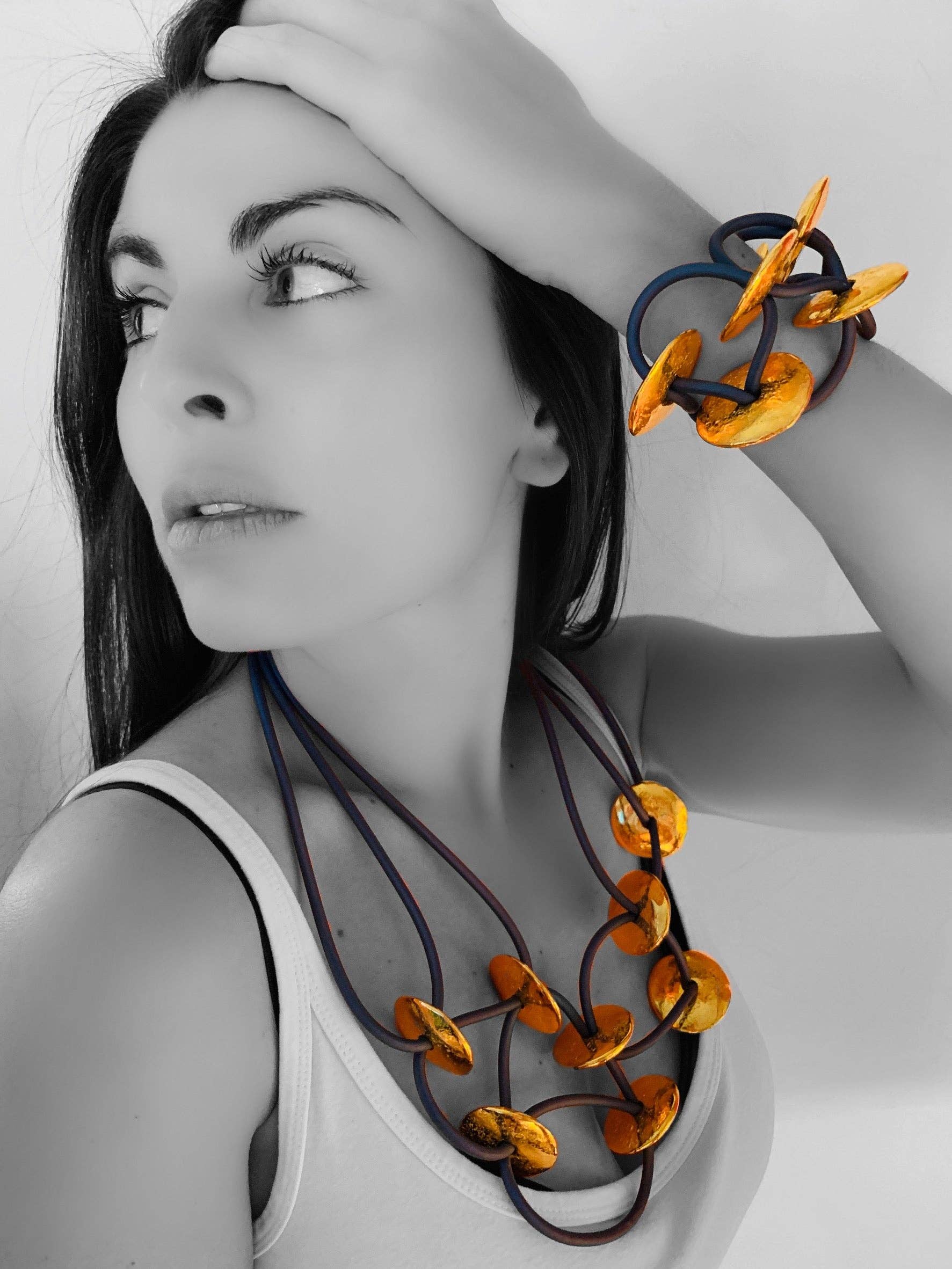 Maison Numero 12 - Vente Collier maille et chaîne - BCN Necklace1