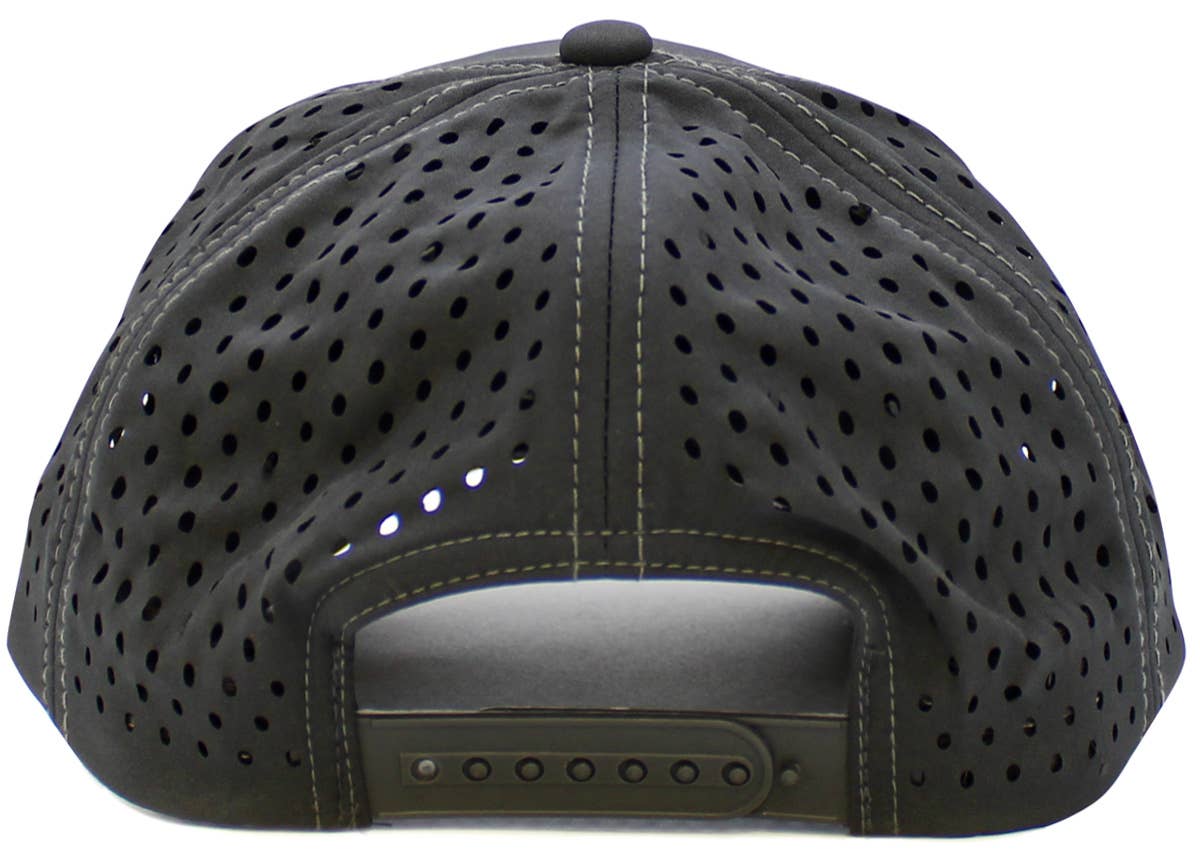 KBETHOS - Wholesale Flat Brim Cap - Unisex - Lasercut Snapback -  KB-LZR5