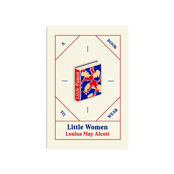 Judy Kaufmann - Wholesale Lapel Pin/Button - Little Women by Louisa May Alcott Book Pin2