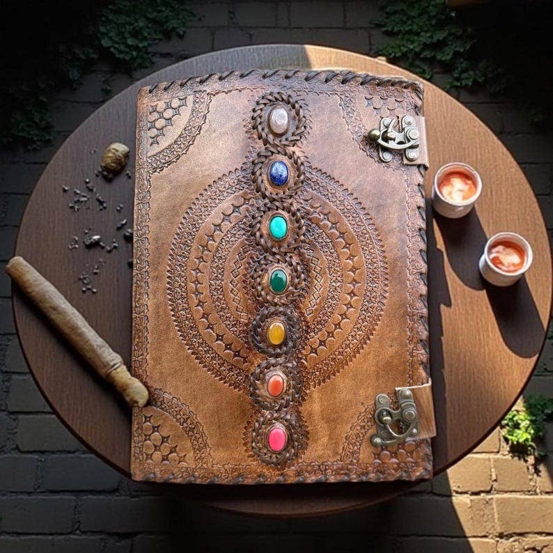 Leatherooze โ wholesale Journal/diary โ Leather journal Book of Shadows โ Handmade 10x7 inch 200 pg