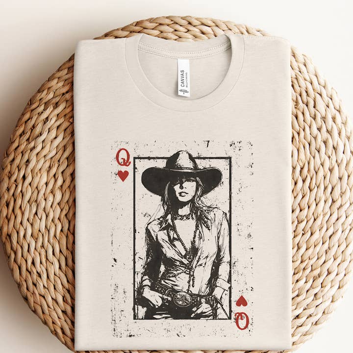 Camiseta/Sudadera Gráfica de San Valentín Reina Occidental para venta al por mayor de Willow Poppy