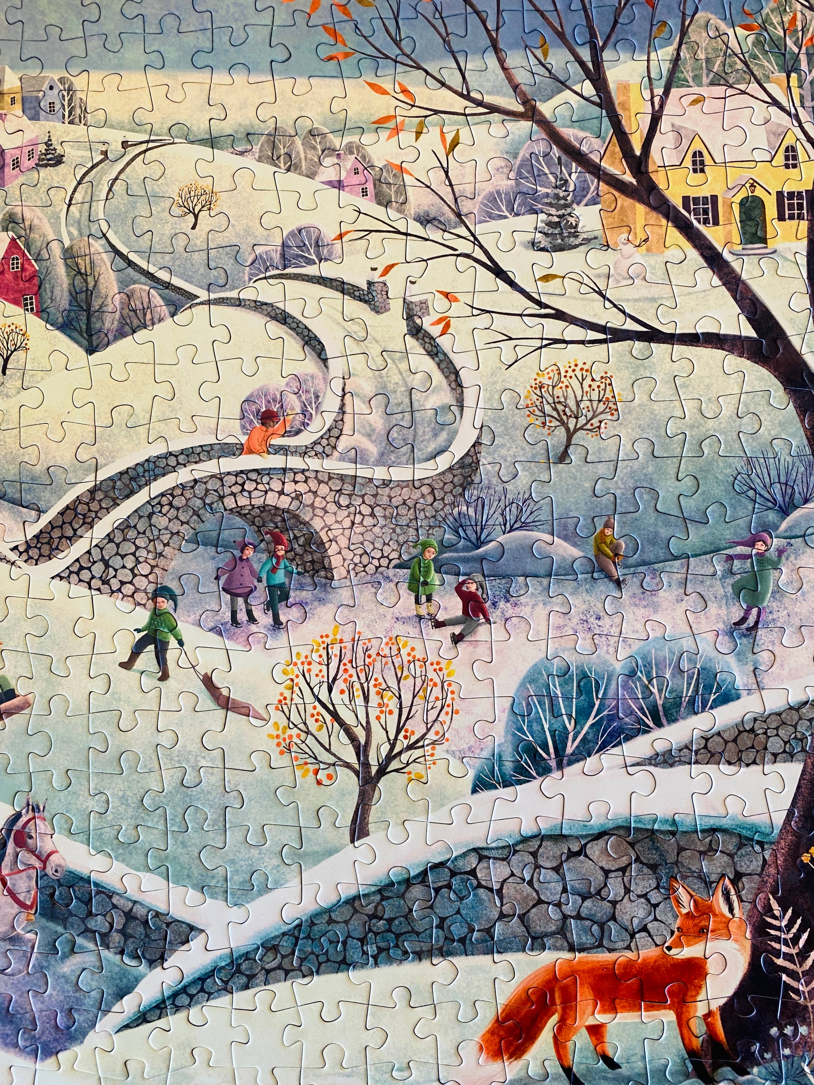 Penny Puzzle - Wholesale Puzzle - Adult - WINTER FUN 500 piece jigsaw puzzle by Penny Puzzle5