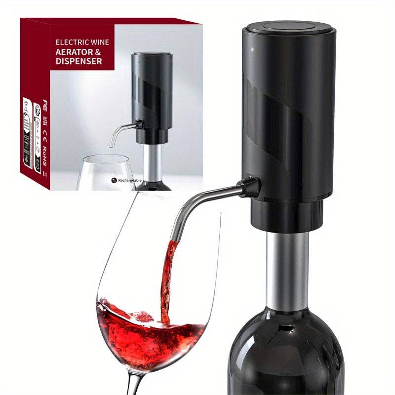 Kiyo Home - Wholesale Wine Aerator - Rechargeable Wine Aereator5