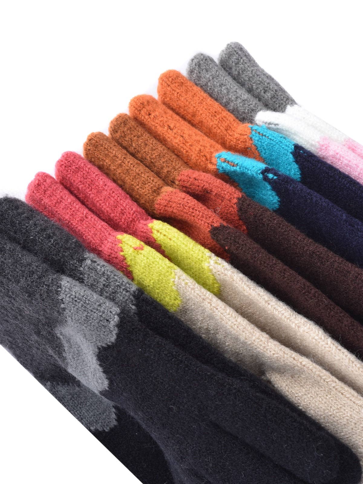 Funkyrel® Atzbranding Limited – wholesale Gloves – Women's – Gloving - Knitting Patchwork Touch Sceen Golves11