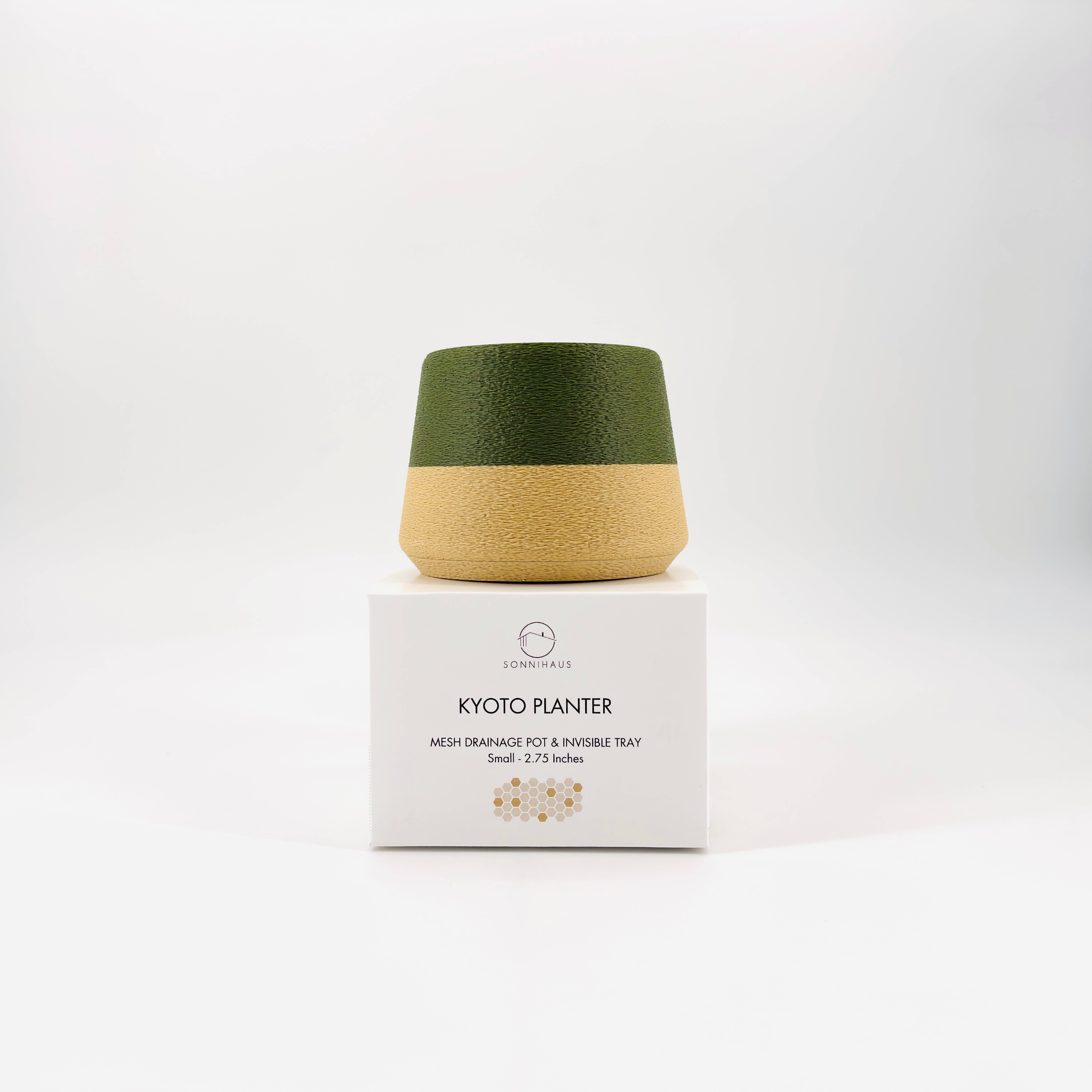 Sonnihaus – wholesale Kruka – KYOTO Blomkruka med inbyggd bricka och dränering, 3D-printad minimalistisk design13