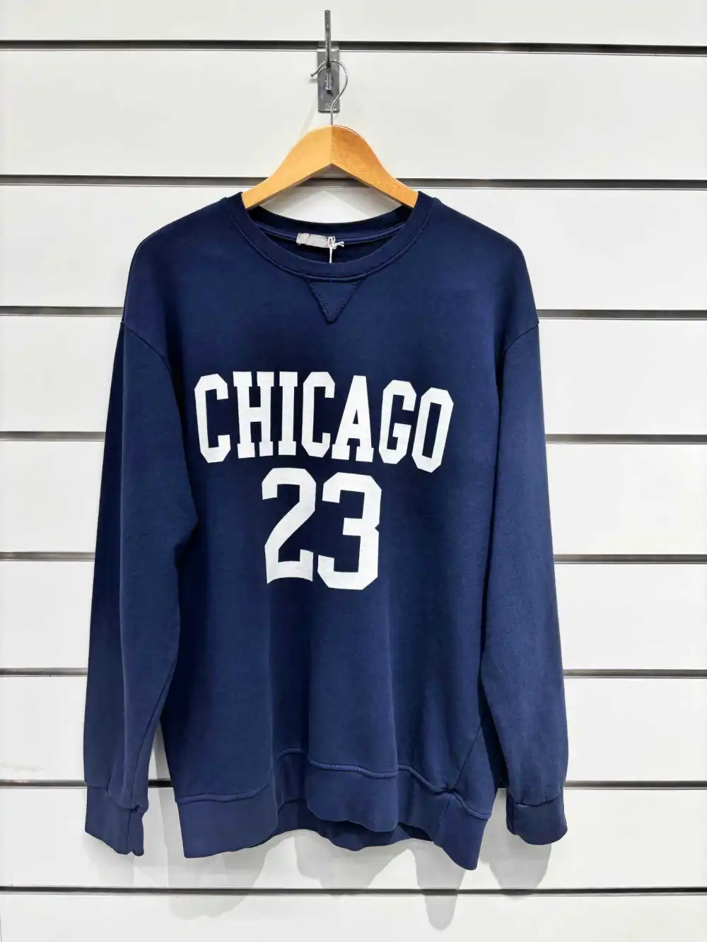 Chilli Girl Collection – wholesale Sweatshirt - Dam – Chicago 23 sweatshirt med rund halsringning2