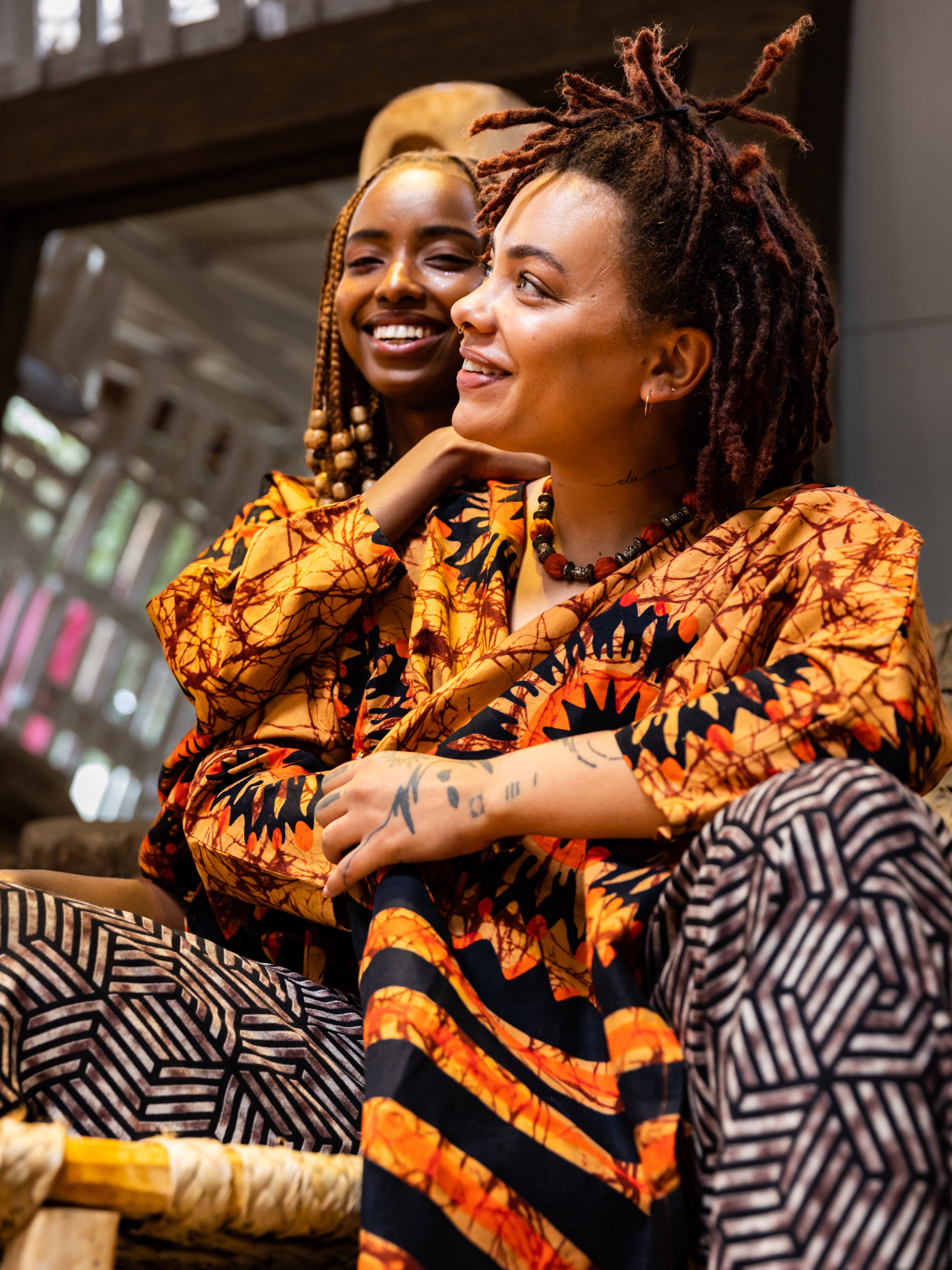 mikono.africa UG - Wholesale Kimono - Women's - Kimono for club+ holiday 'Pembe'3