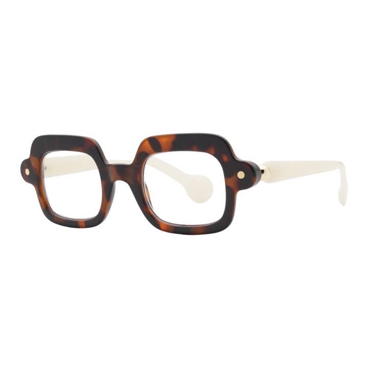 MEL | Sköldpadda | Elfenben | Blått ljus för wholesale av Ryan Simkhai Eyeshop