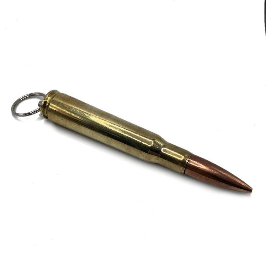 Vermont Cut Coins & 2nd Shot Round - Wholesale Keychain - Unisex - Bullet Keychains - Many Calibers - .223 .45 9mm .40 10mm18