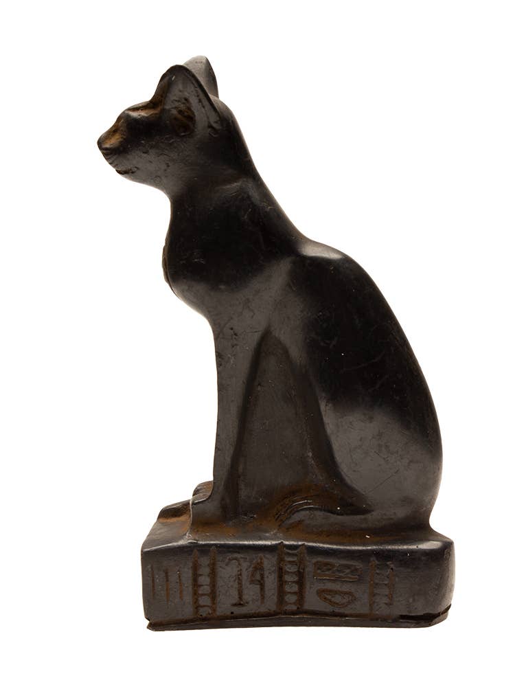 Discoveries, Inc. - Wholesale Decorative Figurine - Bastet Black Statue Mini - 3.75" - Egyptian Goddess4