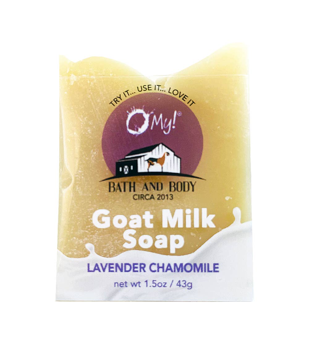 O My! Bath and Body - Wholesale Bar Soap - O My Goat Milk Soap 1.5oz Traveler | Made with Raw Goat Milk7