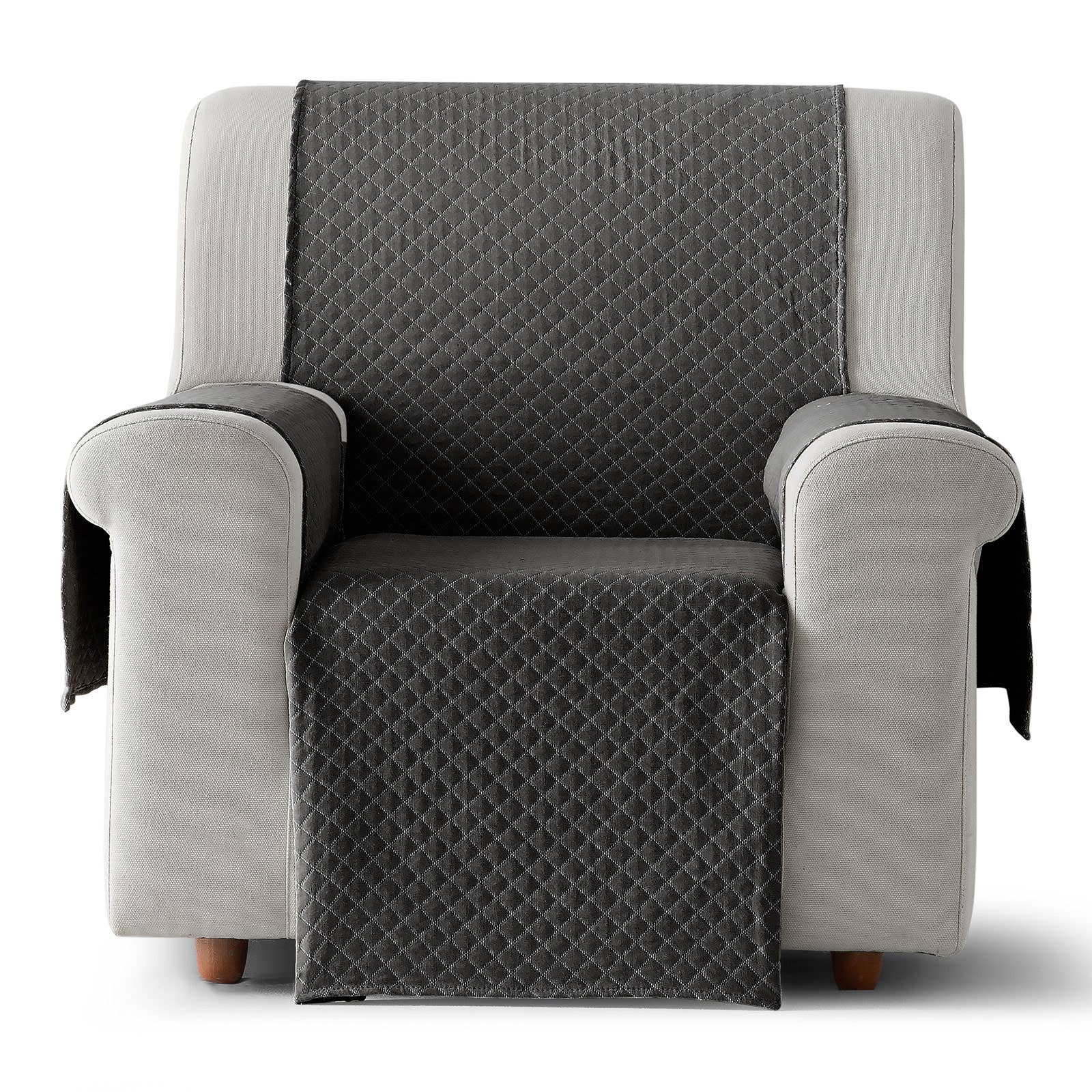 GAMUSI – Capa para cadeira/sofá por atacado – Capa de sofá lisa acolchoada algodão TRIVIAL29