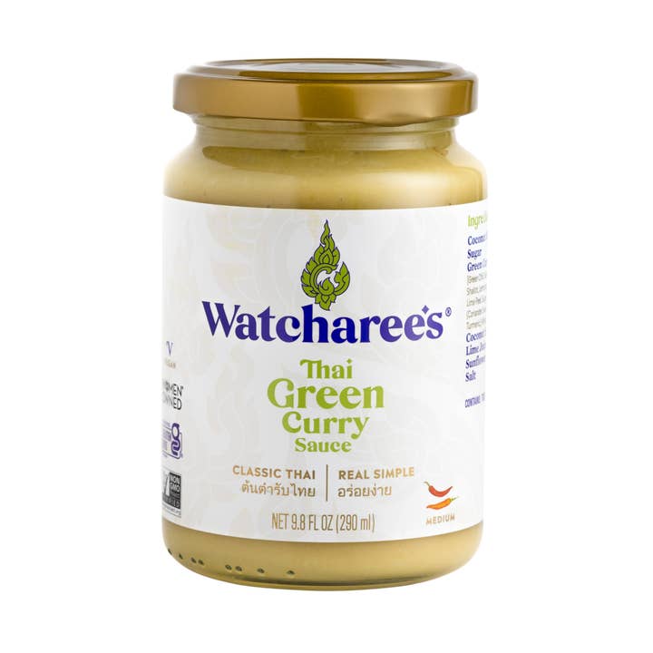 Thai Green Curry Sauce for wholesale by Watcharee's