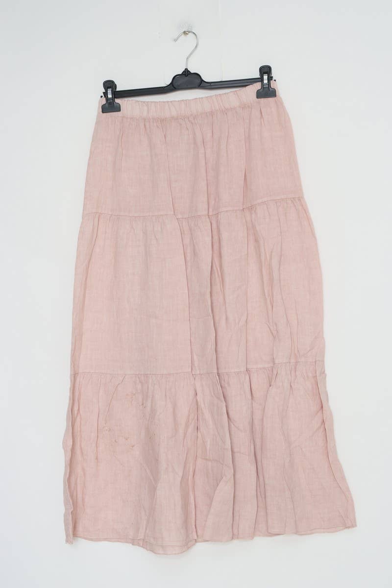 LÉA & LUC - Wholesale Skirt - Women's - 100% Linen Skirt REF. 834838