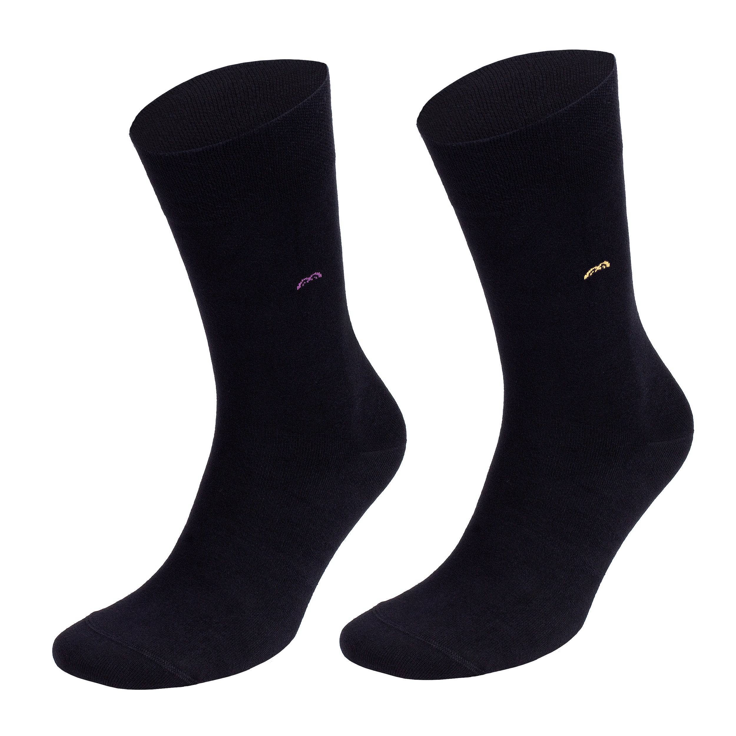 Bambooven - Wholesale Socks - Men's - Men’s Bamboo Dress & Trouser Socks 'Black" 8-Pack - 6334