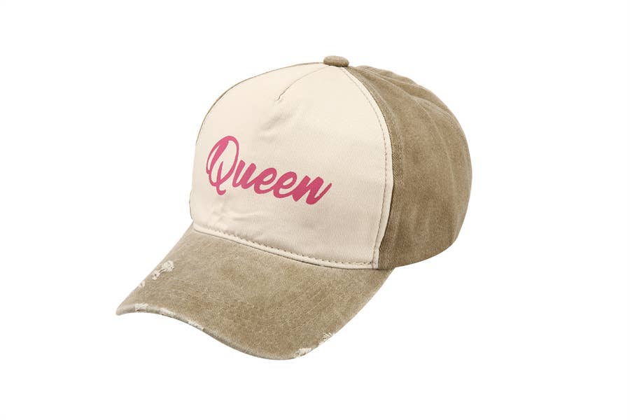 Nima Accessories Inc – wholesale Baseballkeps - Dam – Damer QUEEN-tema Justerbar Baseballkeps Hatt2