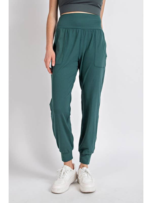 Sunday Morning - Wholesale Athletic Sweatpants/Joggers - Women's - PP216537 Butter Soft Solid Jogger with Pockets