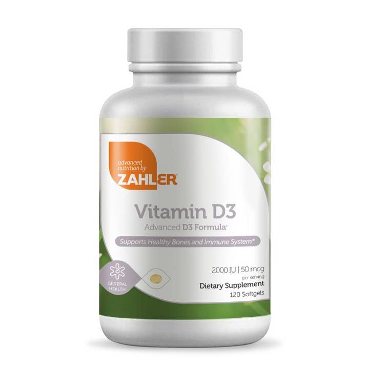 Vitamin D3 2000 IE (120) Softgeler för wholesale av Advanced Nutrition by Zahler