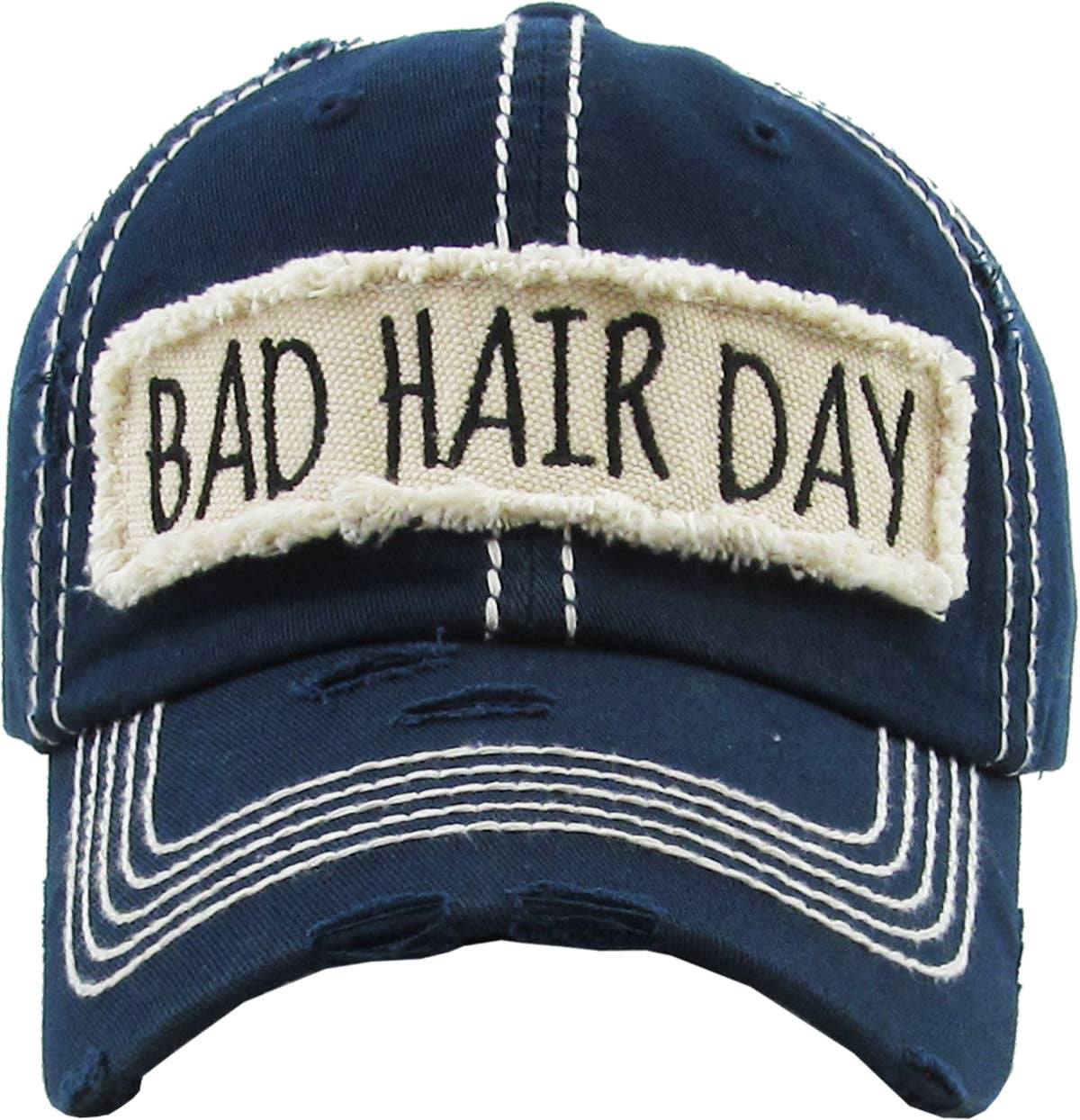 KBETHOS - Vendita all'ingrosso Cappellino da baseball - Donna - Berretto a sfera vintage lavato Bad Hair Day27